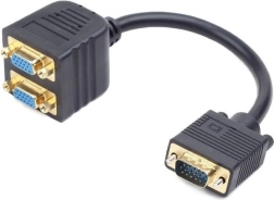 Adapter VGA na 2xVGA 20cm