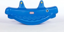 Little Tikes Modrý česací velryba houpací hračka