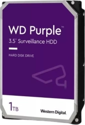 WD Purple interní HDD pro kamerové systémy 1 TB 3,5"