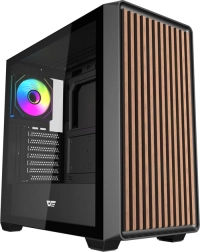 Počítačová skříň Darkflash DS900WD ATX, černá, se 4 ventilátory