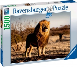 Ravensburger puzzle Lev – král zvířat 1500 dílků