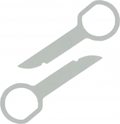 Velké klíče pro demontáž autorádia 9 cm