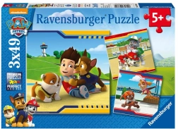 Ravensburger puzzle Paw Patrol Best Friends 3×49 dílků