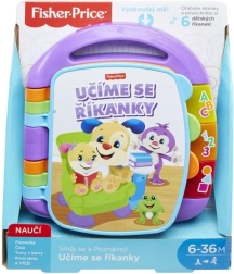 Fisher-Price učící knížka Říkanky