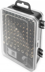 Sada přesného nářadí 115 dílů pro opravy elektroniky DIGITUS