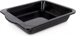 Emaliovaný hluboký obdélníkový plech na pečení 36 × 26 × 5 cm