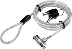 zabezpečovací kabel s klíčem 1,8 m pro ultrabook