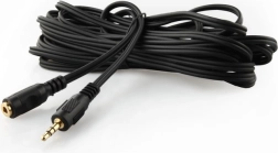 Prodlužovací kabel Minijack M/F 5m zlacený stereo