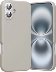 Silikonové pouzdro Vention pro iPhone 16 s MagSafe, šedé