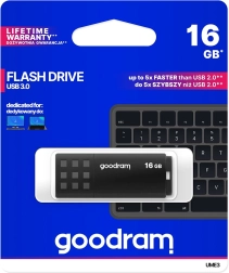 USB flash disk 16 GB GOODRAM UME3 (USB 3.0) černý