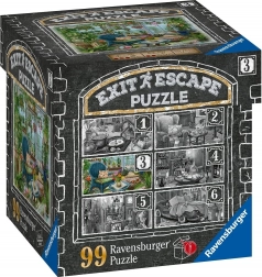 Ravensburger úniková puzzle Strašidelné Sídlo: V Zimní Zahradě 99 dílků