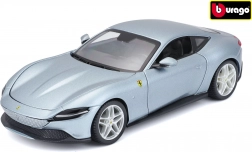 Model Ferrari Roma v měřítku 1:24 šedý