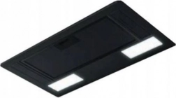 Komínový odsavač par ERA C, černý, 72 cm