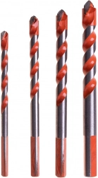 Sada titanových vrtáků do kovu – 4 ks