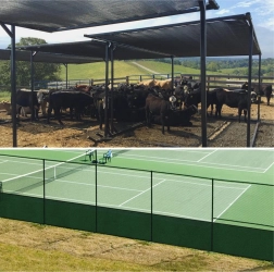 Zastínicí a privátní plotová síť 1,5 × 25 m, zelená, 60 g/m²