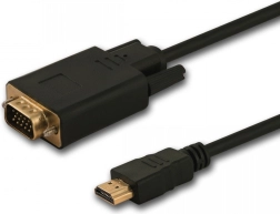 HDMI na VGA kabel 1,8 m s aktivním čipem