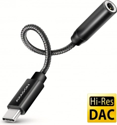 Externí USB‑C zvuková karta AXAGON ADA‑HC 32bit DAC s 3,5 mm jackem (384 kHz)
