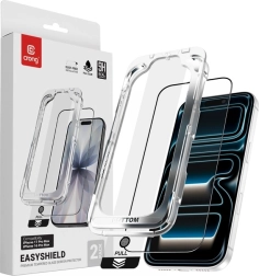 Tvrzené sklo EasyShield 2‑Pack pro iPhone 17 Pro Max / iPhone 16 Pro Max (2 ks)