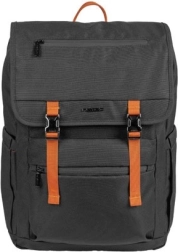 Městský batoh na notebook NATEC Niala 15,6" 18 l – černo‑oranžový