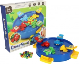 Zručnostní hra Hladové žáby pro 4 hráče 3+ modrá