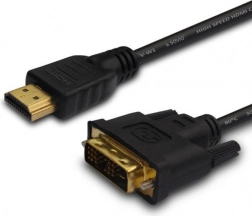 HDMI na DVI kabel 1,8 m s pozlacenými konektory