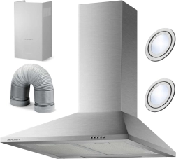 Komínový odsavač par 60 cm BERDSEN BT-213 inox
