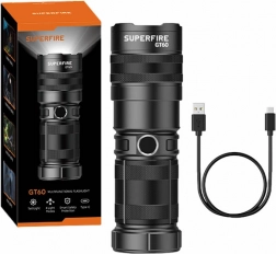 svítilna Superfire GT60 2600 lm s USB-C