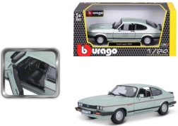 Kovový model auta Ford Capri 1982 světle zelený
