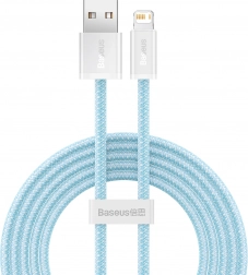 Baseus kabel USB–Lightning 2 m, 2,4 A, modrý