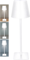 Solight LED nabíjecí lampička Lucca bílá 120 lm