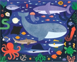 Oboustranné puzzle pod mořem