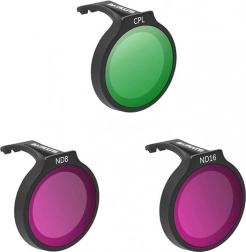 sada filtrů SUNNYLIFE pro dron DJI Neo – CPL, ND8 a ND16