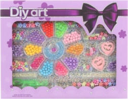 Korálky v krabičce – kreativní sada na navlékání pro děti