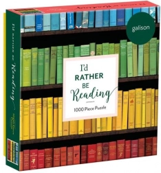 Galison puzzle Raději bych si četl 1000 dílků