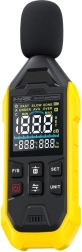 Měřič hluku FNIRSI s displejem a USB‑C