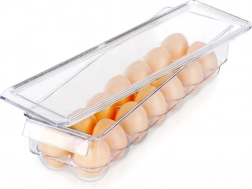 Organizér na vejce s víkem na 14 kusů