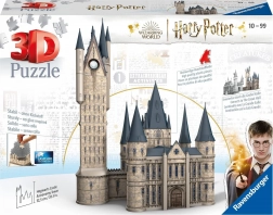 Ravensburger 3D puzzle: věž Bradavického hradu HARRY POTTER – 540 dílků