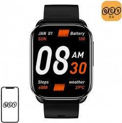 Chytré hodinky QCY Watch GS šedé