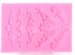 Silikonová forma na zdobení dortů