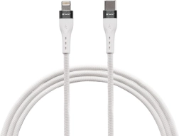 Nabíjecí a datový kabel usb‑c na lightning 1 m bílý