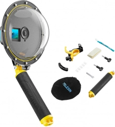 Vodotěsný dome port Telesin pro DJI Action 3/4