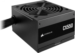 Zdroj corsair cx550 550 w 80 plus bronze, polomodulární atx
