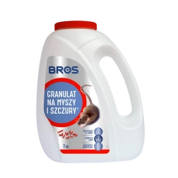 Granulát proti myším a krysám BROS 1 kg