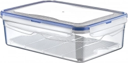 Plastový box na potraviny s víkem a těsněním s mřížkou 4,3 l