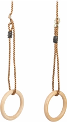 Dřevěné gymnastické kruhy small foot