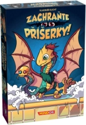 Zachraňte příšerky! rodinná desková hra MINDOK