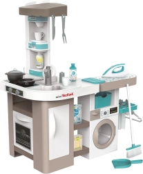 Dětská kuchyňka SMOBY TEFAL Studio s pračkou 2 v 1