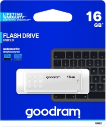 USB flash disk Goodram 16GB UME2 bílý