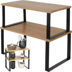 Bambusová kuchyňská police Ruhhy – 2 kusy