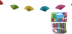 Barevná papírová girlanda 2 metry